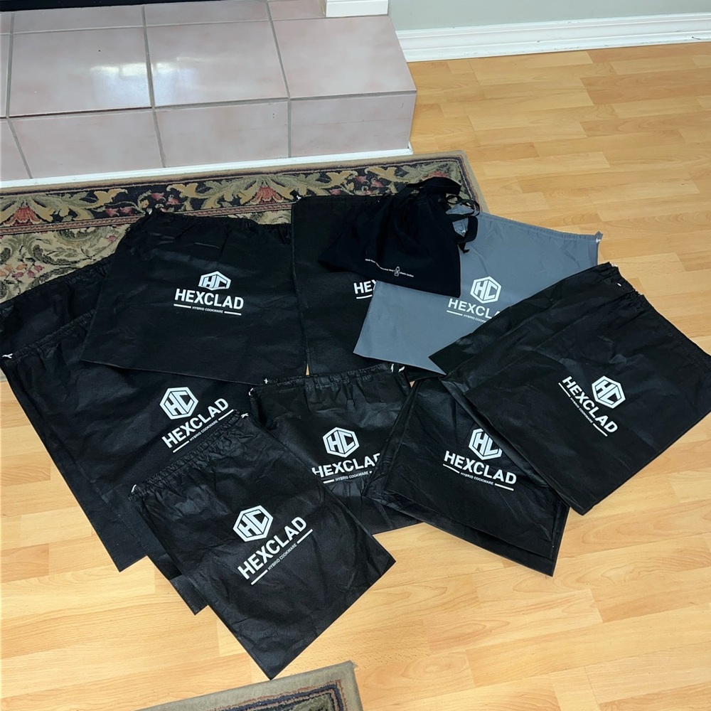 HEXCLAD Bags-Lot Of 14